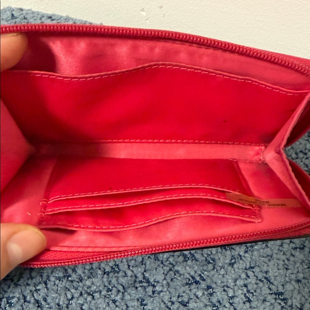 Coach Vibrant Pink Women's Wallet - Picture 3 of 8